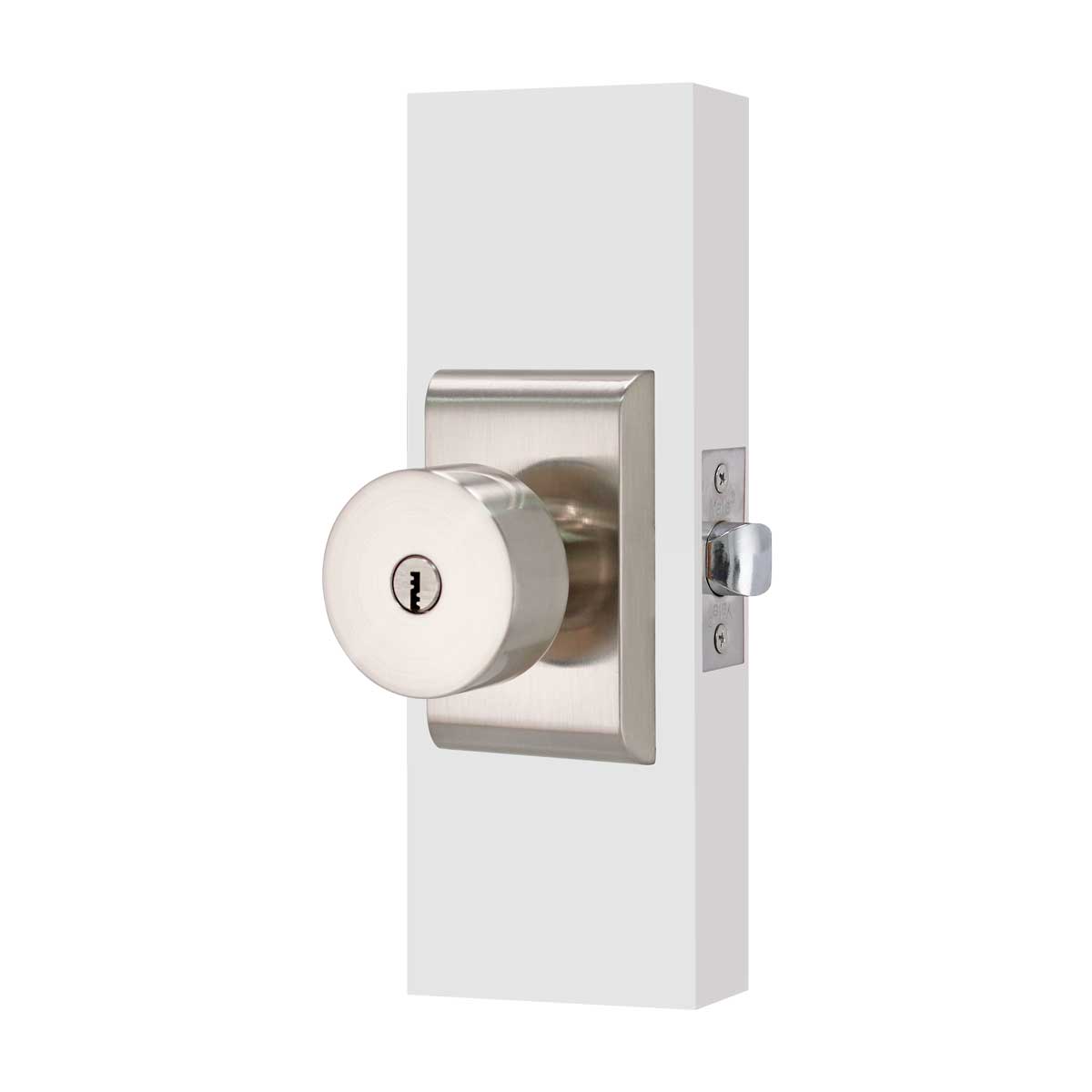 Cerradura para recámara níquel satinado Santa Fe MX89563 Yale
