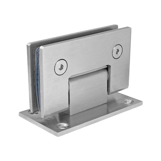 Bisagra muro a vidrio centrado cromo SH320-S Axcent