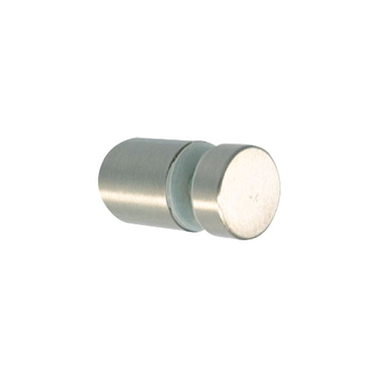 Herraje para vidrio / muro 19 x 16 mm Herralum