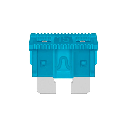 Fusible automotriz de 32 Vcc 15 A, azul FA 15 Steren