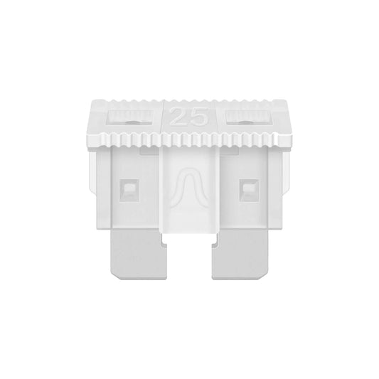 Fusible automotriz de 32 Vcc 25 A, transparente FA 25 Steren