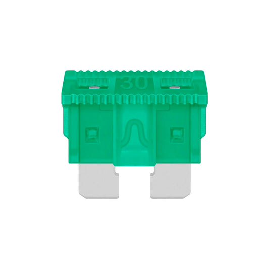 Fusible automotriz de 32 Vcc 30 A, verde FA 30 Steren