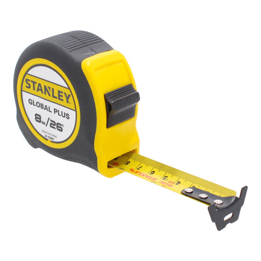 Flexómetro 8 metros GLOBAL PLUS 30-726MX Stanley
