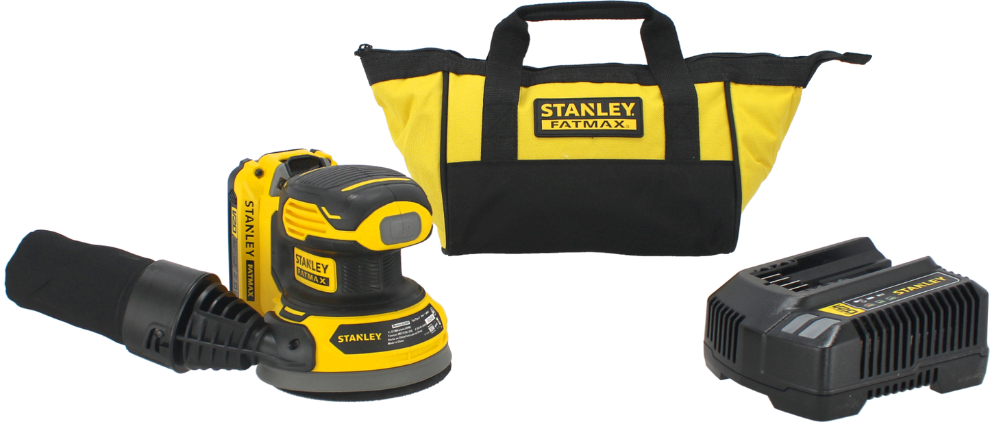Lijadora roto orbital inalámbrica 20 V SCS220D1S-B3 Stanley