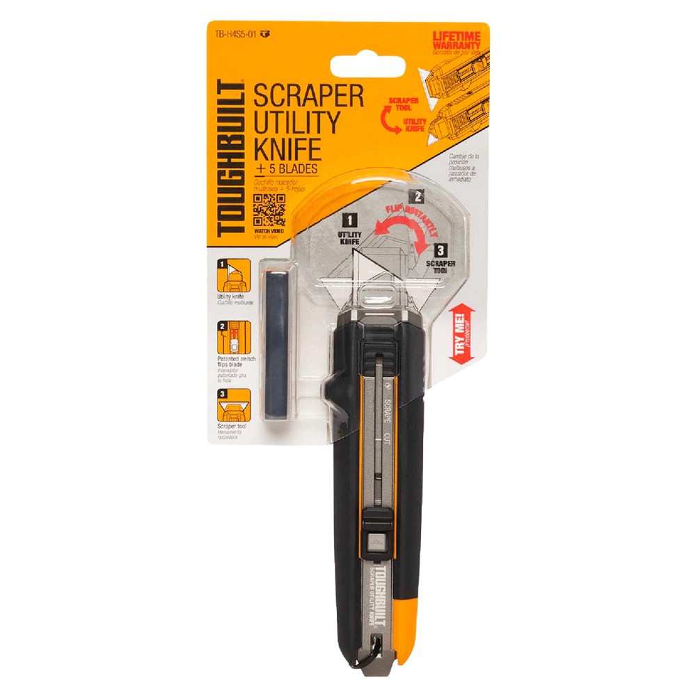 Cuchillo utilitario raspador TB-H4S5-01 ToughBuilt