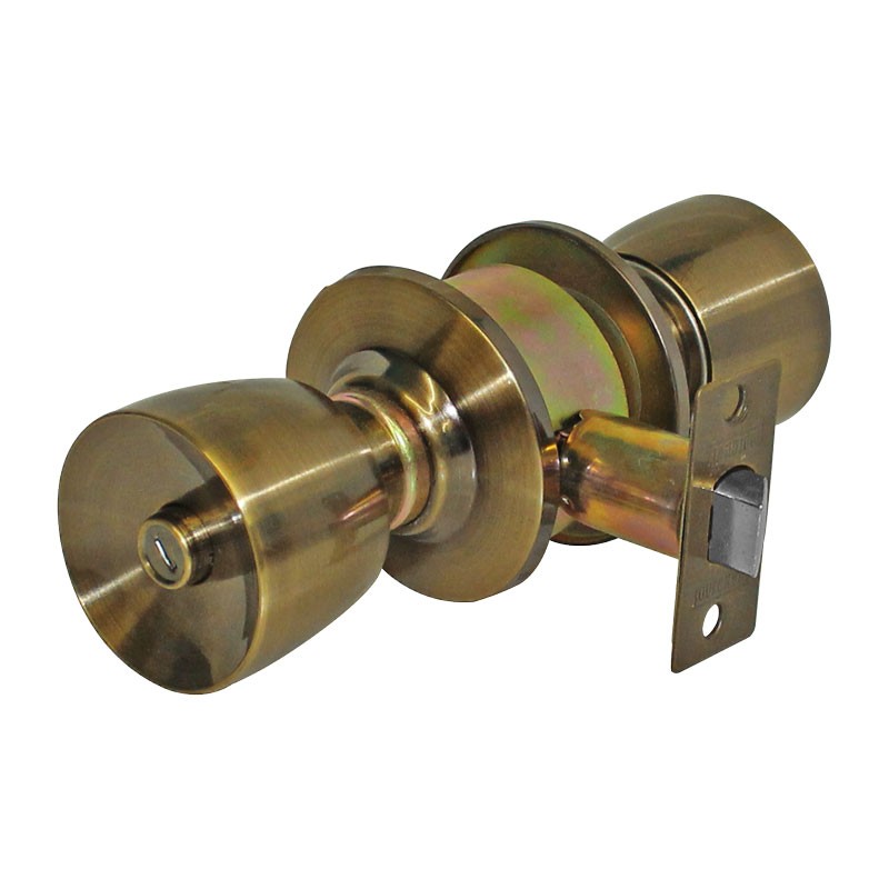 Cerradura para baño latón antiguo Turín PF0049 Top Forge