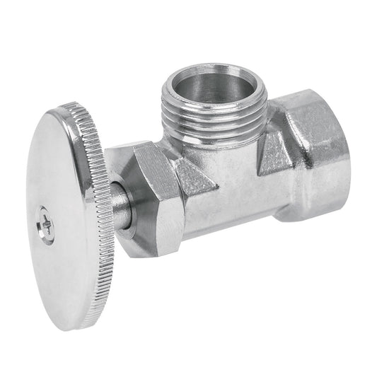Llave angular con presión sin tuerca 1/2" x 1/2" YD0186 Yarden