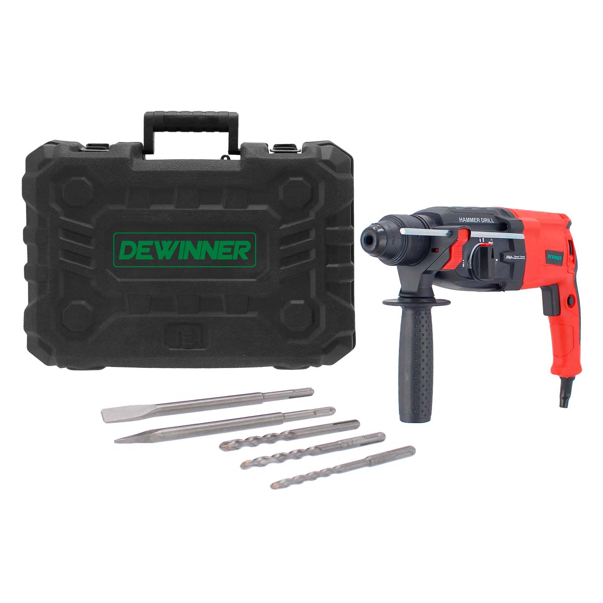 Rotomartillo SDS Plus 800 W ATS-910 DEWINNER