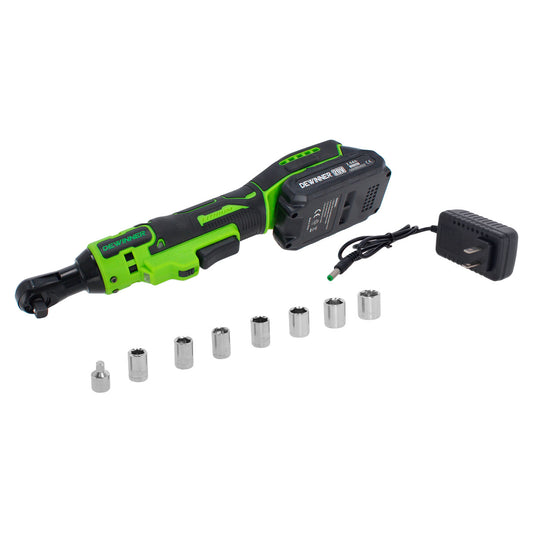 Matraca inalámbrica 20 V mando 3/8" DWJL DEWINNER