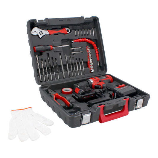 Atornillador inalámbrico 21 V con accesorios 5816-35 TEENO