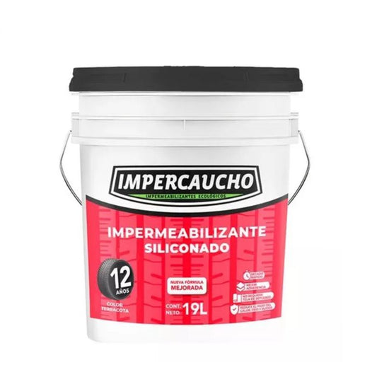 Impermeabilizante 19 Lts Terracota Impercaucho®
