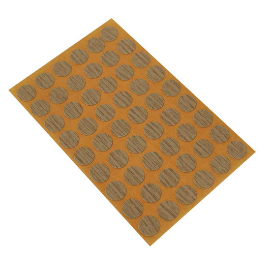 Tapa adherible roble americano para tornillo