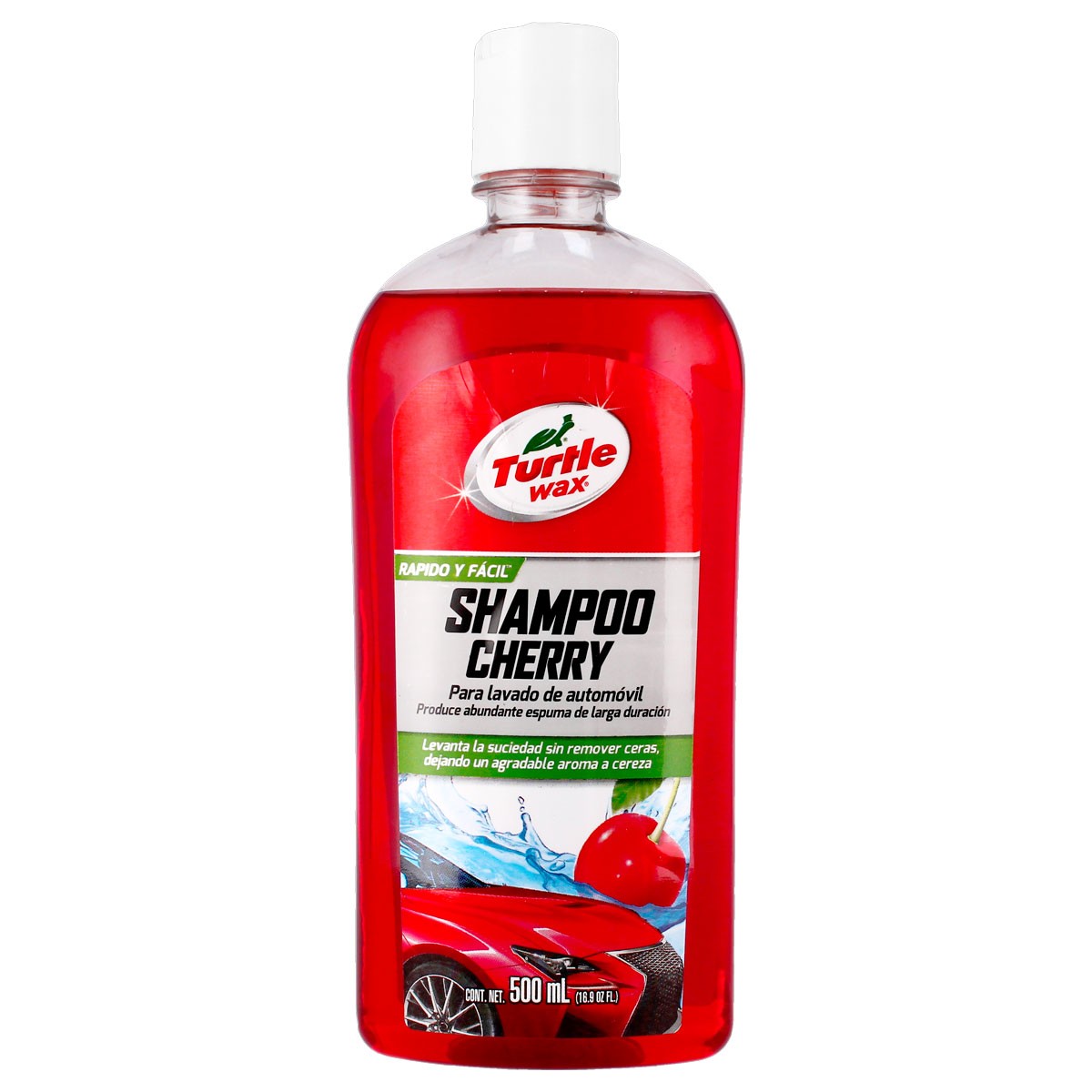 Shampoo para auto cherry 500 ml 50949 Turtle Wax