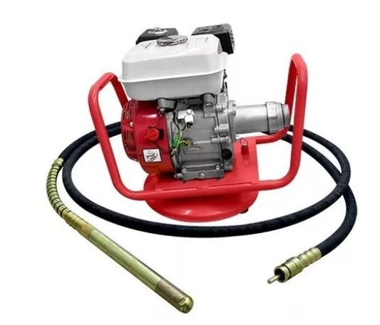 Vibrador De Concreto a Gasolina 6.5hp chicote de 6m 9197 Adir