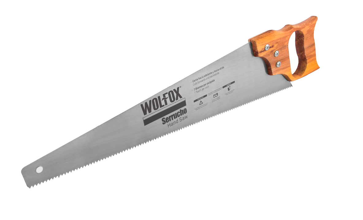 Serrucho 20" Mango madera WF1667 Wolfox