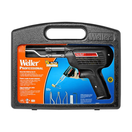 Kit de cautin tipo pistola multiuso universal con estuche D550PK Weller