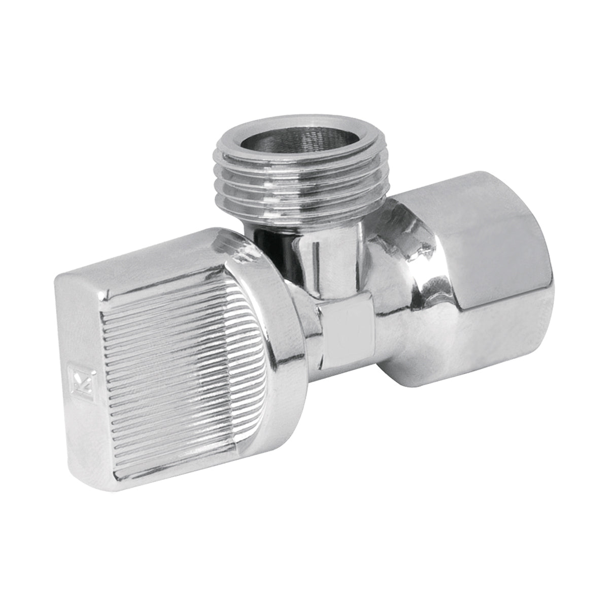 Llave angular 1/4 de vuelta sin contratuerca 1/2" x 1/2" YD0188 Yarden