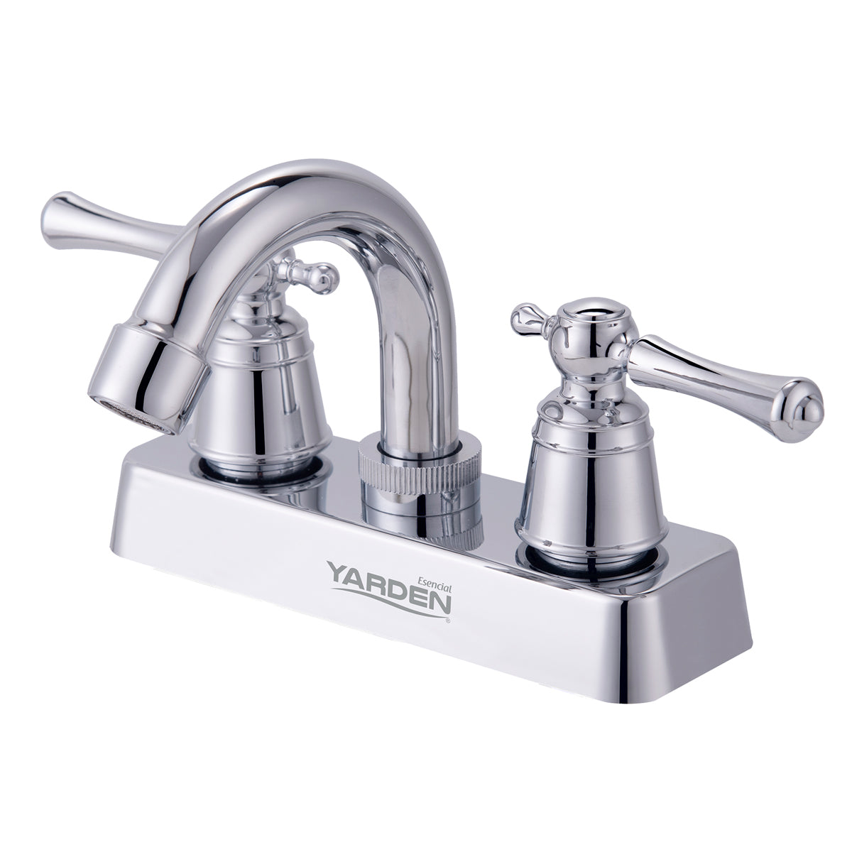 Mezcladora 4" para lavabo cuello curvo YE0028 Yaden