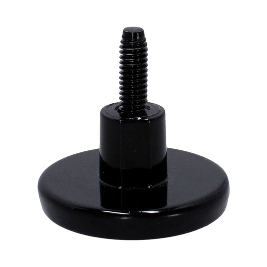 Nivelador negro con tornillo de 5/16" x 50 mm tipo knoll 166170-N Rish